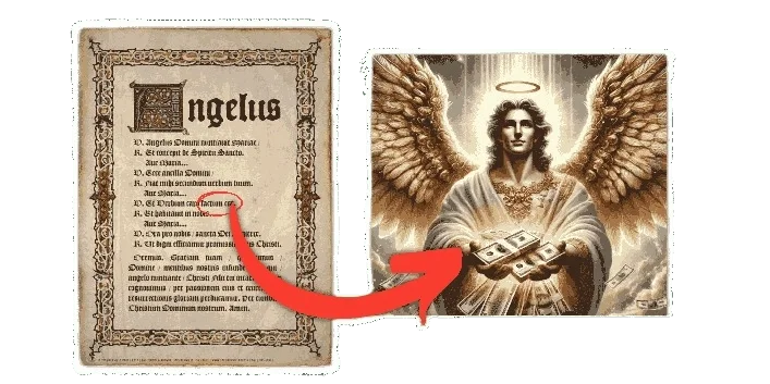Archangel Michael — Padre Pio Manuscript